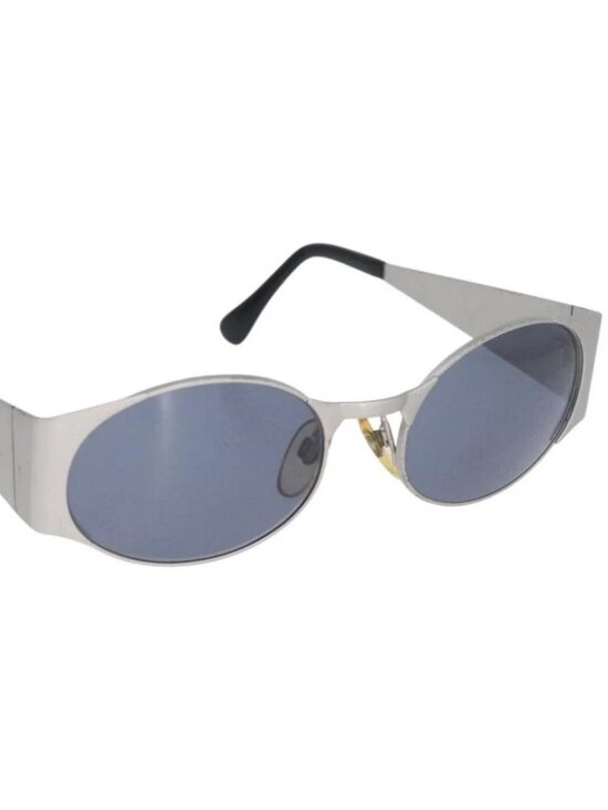 CHANEL Sunglasses metal Silver 06926 45002 CC Auth BA11300 main image 5